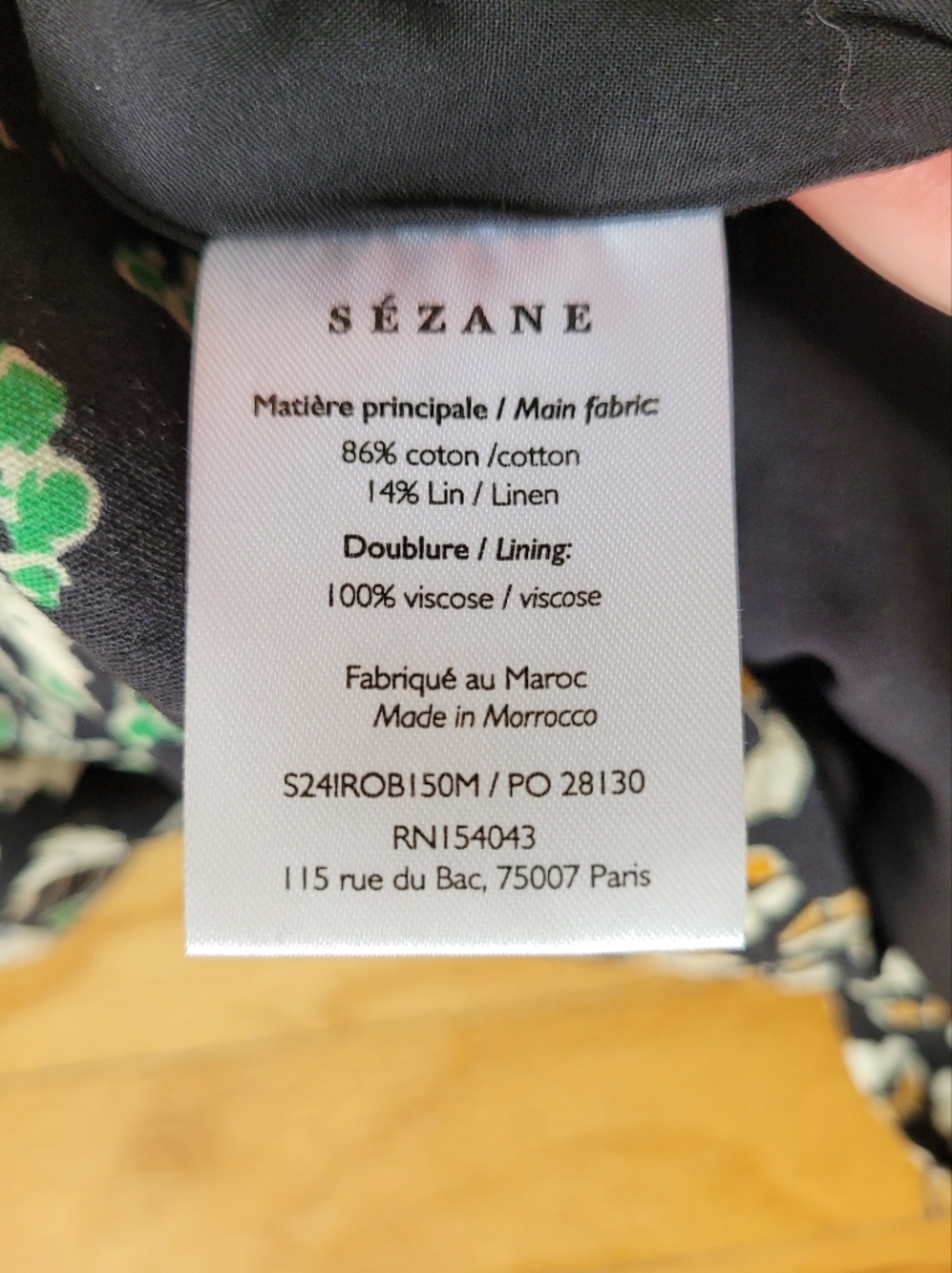 Sezane Multicolor Printed Midi Skirt - Picture 14 of 14